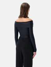 Body drappeggiato con spalle scoperte di The Andamane -  | Spazio Pritelli