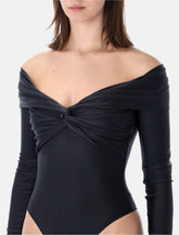 Body drappeggiato con spalle scoperte di The Andamane -  | Spazio Pritelli