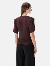 Magda Butrym knotted T-shirt -  | Spazio Pritelli