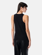 Loulou Albia black sleeveless top -  | Spazio Pritelli