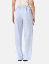 Loulou Sero cotton poplin trousers -  | Spazio Pritelli