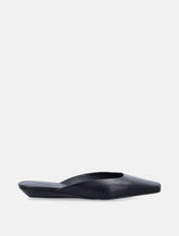 LouLou Diane black leather mules -  | Spazio Pritelli
