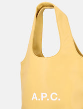 A.P.C. Ninon black small faux leather tote -  | Spazio Pritelli