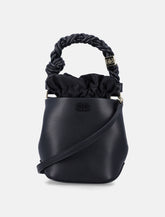 Ganni black Mini Bou bucket bag -  | Spazio Pritelli