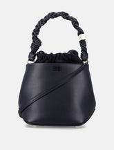 Ganni black Bou bucket bag -  | Spazio Pritelli