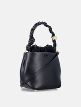 Ganni black Bou bucket bag -  | Spazio Pritelli