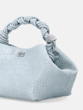 Ganni small crocco embossed Bou bag -  | Spazio Pritelli