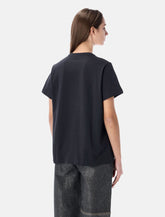 Ganni faded black Bunny graphic t-shirt -  | Spazio Pritelli