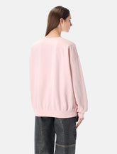 Ganni pink Poodle graphic sweatshirt -  | Spazio Pritelli