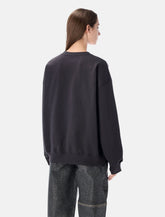 Ganni Bear graphic sweatshirt with rhinestones -  | Spazio Pritelli