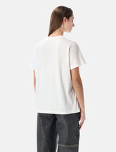 Ganni white Leopard graphic t-shirt -  | Spazio Pritelli