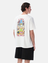 T-shirt Bianca Casablanca Tennis Landscape -  | Spazio Pritelli