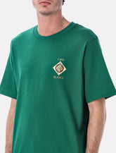 T-shirt Verde Plafond Orné De Musique di Casablanca -  | Spazio Pritelli