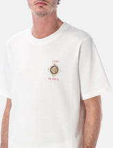 T-shirt Bianca Plafond Orné De Musique di Casablanca -  | Spazio Pritelli