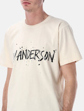 JW Anderson T Shirt Circular Logo -  | Spazio Pritelli