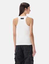 Marine Serre organic cotton tank top -  | Spazio Pritelli