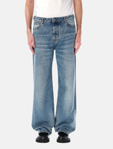 Ami Paris used indigo wide-leg jeans -  | Spazio Pritelli