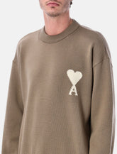 Ami Paris Ami De Coeur crewneck knit -  | Spazio Pritelli