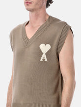 Ami Paris Ami De Coeur knit vest -  | Spazio Pritelli