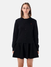 Ami Paris Ami de Coeur wool cardigan -  | Spazio Pritelli