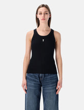 Ami Paris Ami de Cœur rib tank top -  | Spazio Pritelli