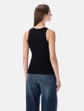 Ami Paris Ami de Cœur rib tank top -  | Spazio Pritelli