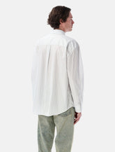 Sunflower New Base white cotton stripe shirt -  | Spazio Pritelli