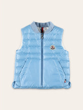 Gilet Rezzan da bambino in piuma Moncler -  | Spazio Pritelli