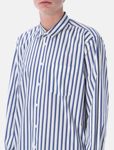 Comme Des Garçons Shirt striped cotton shirt -  | Spazio Pritelli