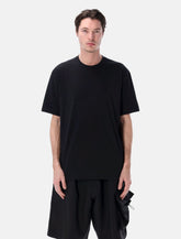 Y-3 black jersey regular t-shirt -  | Spazio Pritelli