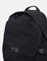 Black Cordura Staple Backpack Y-3 -  | Spazio Pritelli