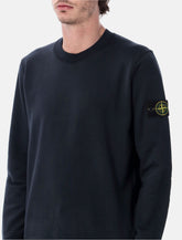 Felpa a girocollo in cotone organico di Stone Island -  | Spazio Pritelli