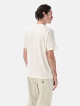 Stone Island cotton jersey t-shirt with Compass patch -  | Spazio Pritelli