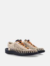 Keen Uneek two-cord sandals - safari and orange -  | Spazio Pritelli