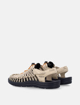 Keen Uneek two-cord sandals - safari and orange -  | Spazio Pritelli