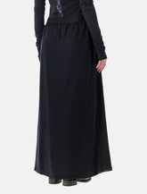 Our Legacy gonna Beach in Lyocell nero drappeggiato -  | Spazio Pritelli