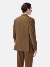 Lardini Soirée double-breasted brown wool jacket -  | Spazio Pritelli