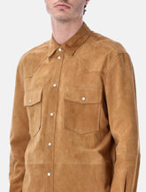Sword 6.6.44 suede texan shirt -  | Spazio Pritelli
