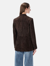 Sword 6.6.44 suede blazer -  | Spazio Pritelli