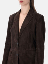 Sword 6.6.44 suede blazer -  | Spazio Pritelli