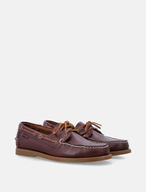Sebago Docksides Portland waxed boat shoes -  | Spazio Pritelli