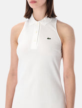 Lacoste sleeveless cotton polo dress -  | Spazio Pritelli