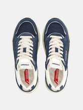 Autry Hyperway mesh & suede blue sneakers -  | Spazio Pritelli