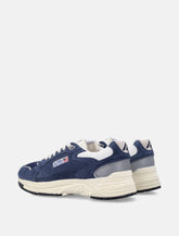 Autry Hyperway mesh & suede blue sneakers -  | Spazio Pritelli