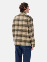 HUF Megablast Plaid Fuzzy Jacket -  | Spazio Pritelli