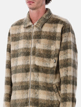 HUF Megablast Plaid Fuzzy Jacket -  | Spazio Pritelli
