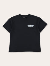 American Vintage Kids Fizvalley black logo t-shirt -  | Spazio Pritelli