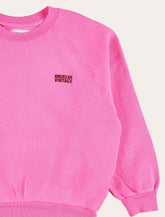 American Vintage Kids Izubird neon pink crewneck sweatshirt -  | Spazio Pritelli