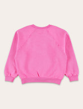 American Vintage Kids Izubird neon pink crewneck sweatshirt -  | Spazio Pritelli