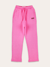American Vintage Kids Izubird neon pink jogger pants -  | Spazio Pritelli